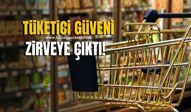 TÜİK açıkladı! Tüketici Güveni Zirveye Çıktı!
