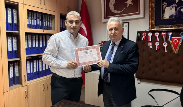 Ereğli SYDV personeline başarı ödülü...