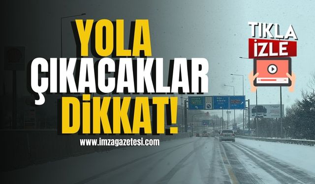 Yola çıkacaklar dikkat! Bolu Dağı’nda kar yağışı devam ediyor!… | Bolu Haberleri