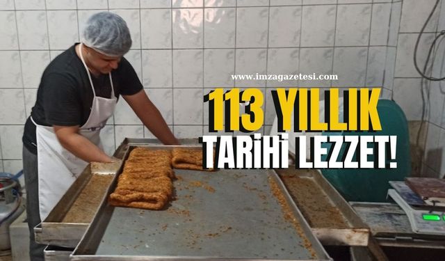 Zonguldak'ın ilçesinde 113 yıllık tarihi lezzet!