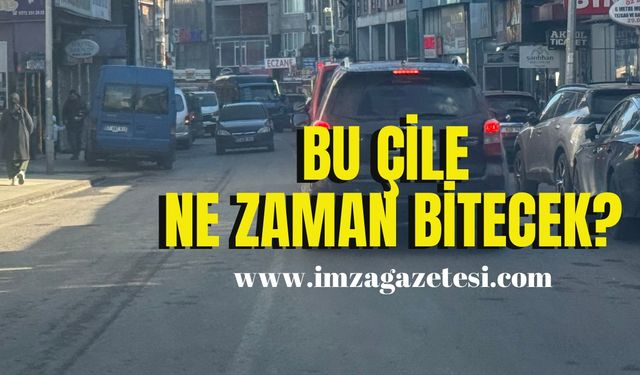 Trafik çilesi sürüyor! Ne zaman bitecek?