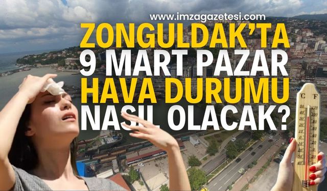 Zonguldak hava durumu: Pazar günü hava nasıl olacak? | Zonguldak haber