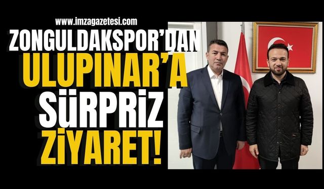 Zonguldakspor’dan Özcan Ulupınar'a sürpriz ziyaret!