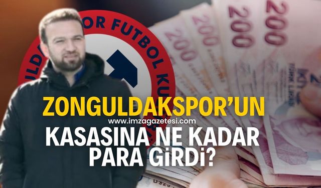 Zonguldakspor’un kasasına bu sezon ne kadar para girdi?