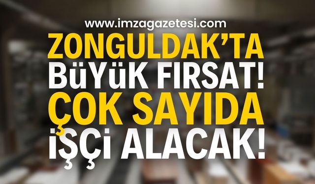 Zonguldak’ta İş Fırsatı! Çanakçılar Seramik Fabrikası İşçi Alımı Yapacak | Zonguldak haber