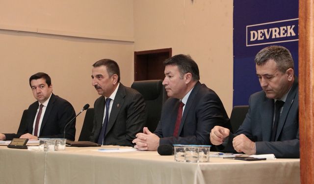 Zonguldak Valisi Osman Hacıbektaşoğlu, Devrek'te!