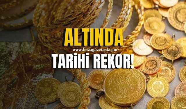 Altında tarihi rekor!