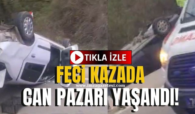 Amasra yolunda feci kazada can pazarı! 11 kişi yaralandı