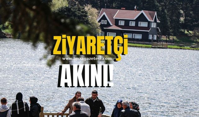 Bolu Gölcük Tabiat Parkı'na ziyaretçi akını!