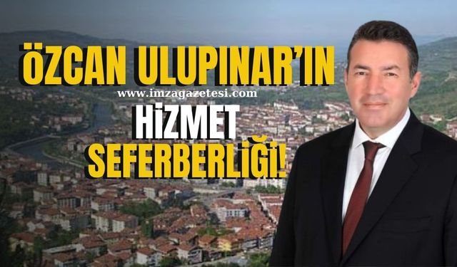 Özcan Ulupınar'ın hizmet seferberliği! "Ziyaret değil, vizyon yürüyüşü!"