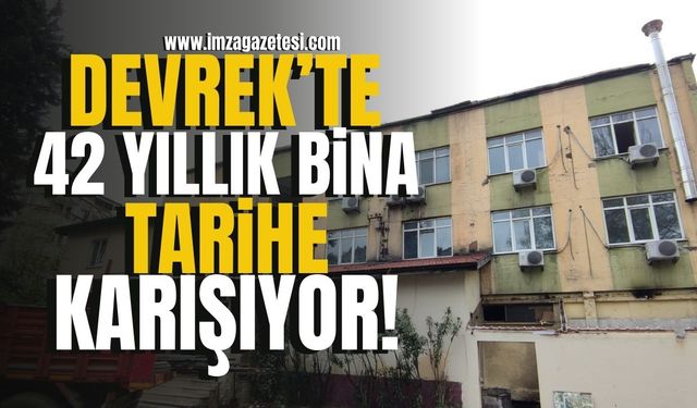 Devrek'te 42 yıllık Çınar Otel tarihe karışıyor!