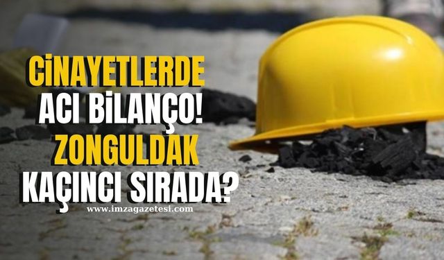 121 İşçi Hayatını Kaybetti! Zonguldak Kaçıncı Sırada?