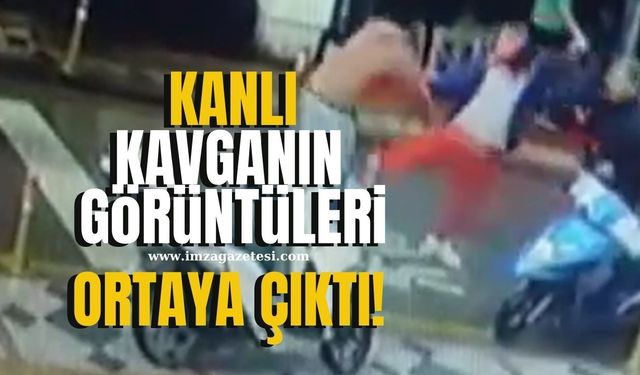 Kanlı kavganın görüntüleri ortaya çıktı