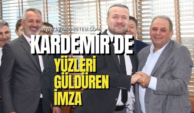KARDEMİR'den önemli imza! KARDEMİR'de toplu sözleşme imzalandı!