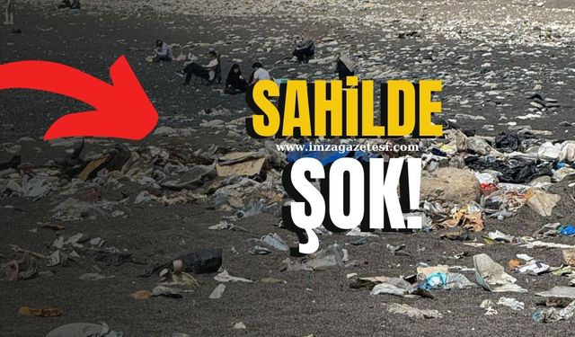 Zonguldak Kozlu Sahil'de şok! Görenler şaşkına döndü!