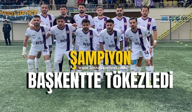 ŞAMPİYON BAŞKENTTE TÖKEZLEDİ! ÇUBUKSPOR KARŞISINDA SÜRPRİZ MAĞLUBİYET: 1-0
