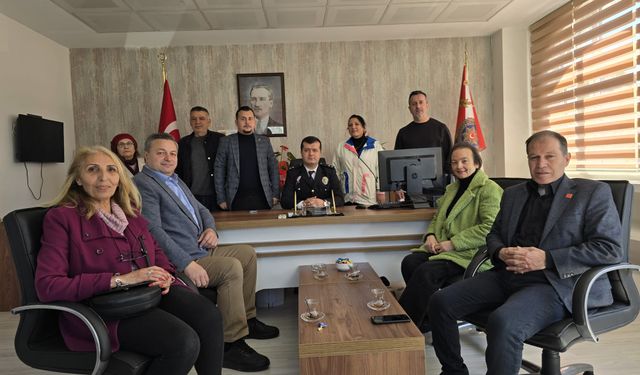 CHP Kilimli Teşkilatı’ndan Polis Haftası’na anlamlı ziyaret