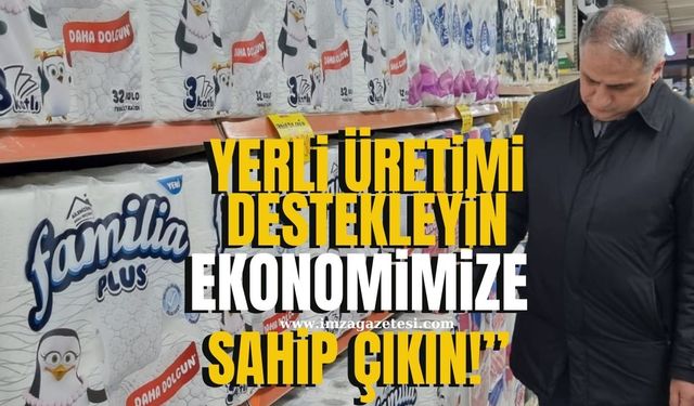 "YERLİ ÜRETİMİ DESTEKLEYİN, EKONOMİMİZE SAHİP ÇIKIN: BOYKOT DEĞİL MİLLİ ZARAR!"