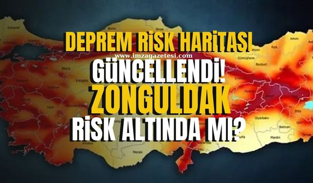 AFAD, 2025 Türkiye Deprem Haritasını Yayımladı! Zonguldak risk altında mı?