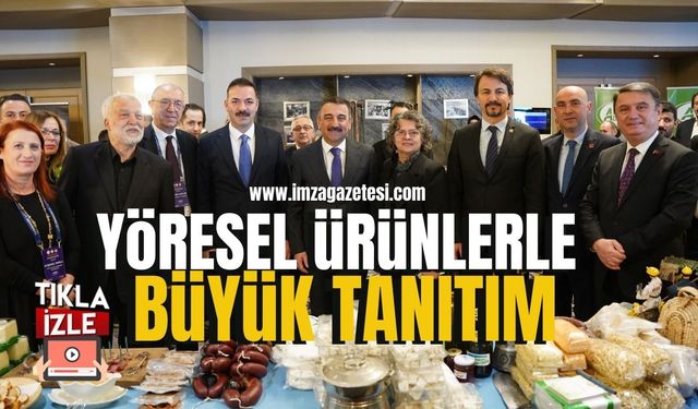 Zonguldak’ta yöresel ürünlerle büyük tanıtım!