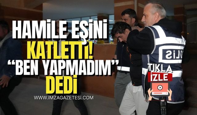 Hamile eşini katletti, cesediyle günlerce yaşadı!