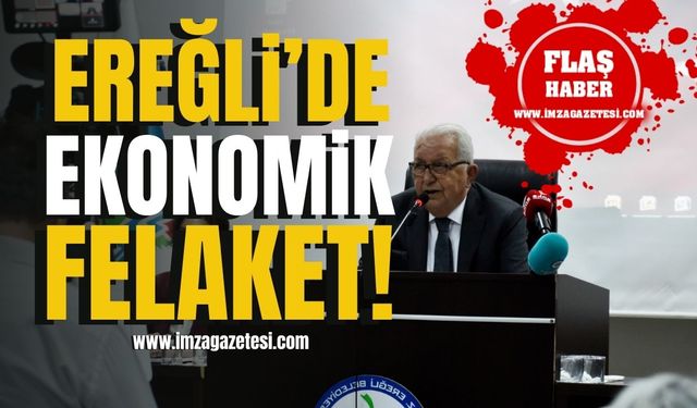 Ereğli’de ekonomik felaket! Halil Posbıyık: "Belediyeyi çökertmek için ortak hareket ediyorlar!"