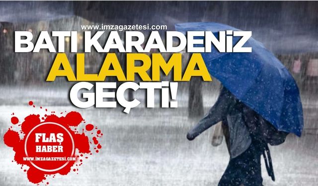 Batı Karadeniz alarma geçti! Şiddetli fırtına kapıda...