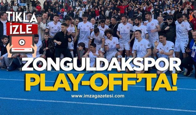 Polatlıspor’u 3 golle geçen Zonguldakspor resmen Play-Off’da!