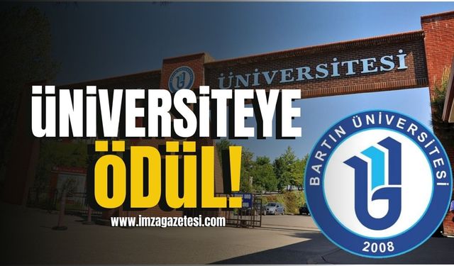Bartın Üniversitesi'ne ödül!
