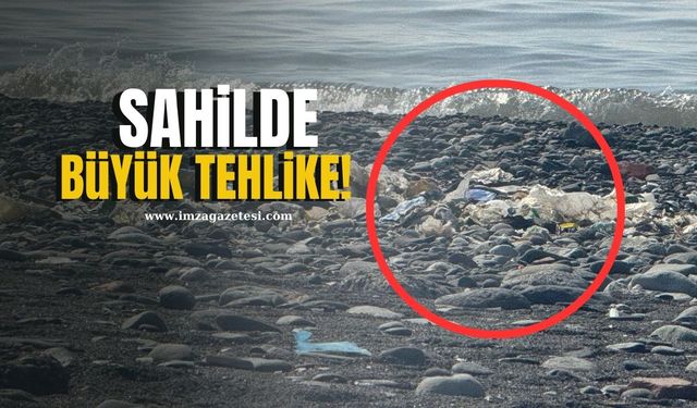 Sahilde büyük tehlike! Vatandaş isyan etti...