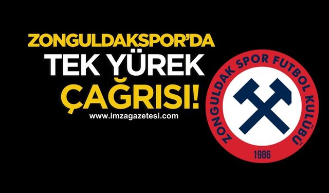 Zonguldakspor'da tek yürek çağrısı!