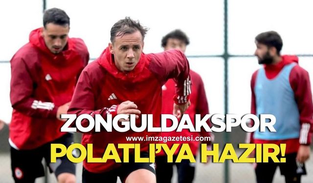 Zonguldakspor’da Polatlıspor hazırlıkları tamamlandı