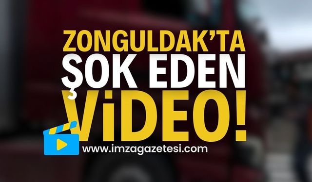 Zonguldak'ta Şok Eden Video! | Zonguldak haber