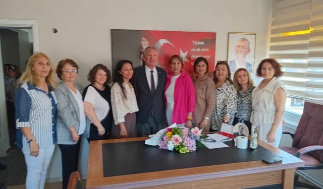 CHP’li kadınlar sahada…