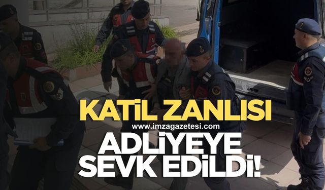 Karı kocanın katil zanlısı adliyeye sevk edildi