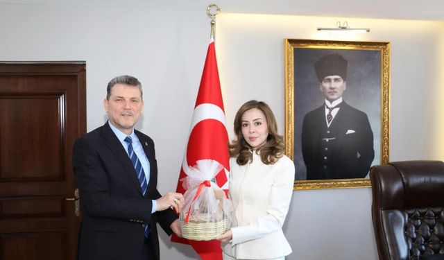 AK Parti İlçe Başkanlarından Gökçebey Kaymakamı Şıktaş’a Ziyaret...