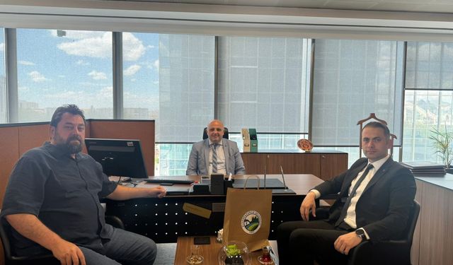 Elvanpazarcık Belediye Ümit Uzun’dan Ankara’ya yatırım temasları...