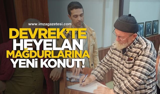 Devrek’te Heyelan Mağdurları 10 Yıl Sonra Yeni Yuvalarına Kavuştu!