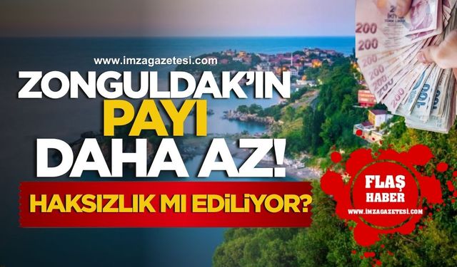 Zonguldak Verdiği Vergiden Daha Az Yatırım Alıyor!