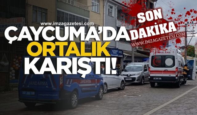 Çaycuma'da ortalık karıştı!