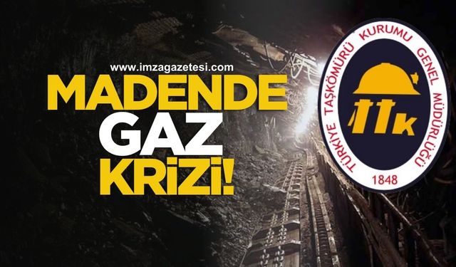 TTK Madeninde Gaz Krizi! Zamanında Müdahale...