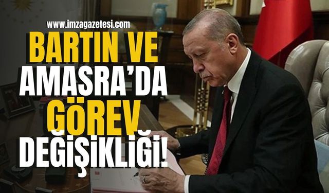 Bartın ve Amasra’da Üst Düzey Görev Değişiklikleri!