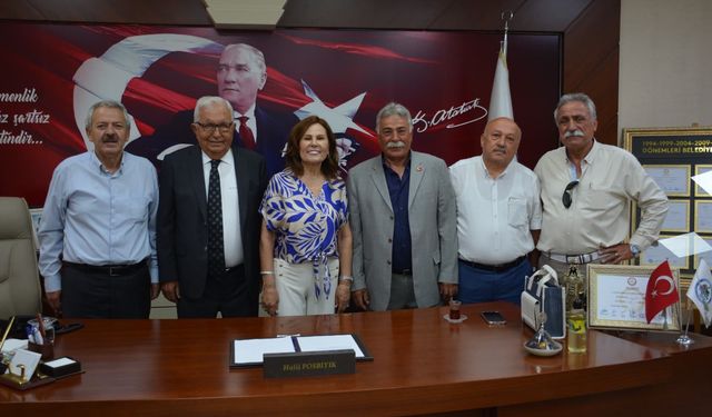 Ereğli Belediyesi’nde yoğun bayramlaşma…