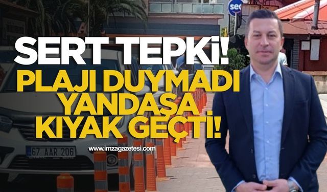 Ereğli Sahilinde Sapık Alarmı! Önce Gül Sonra Bıçak!