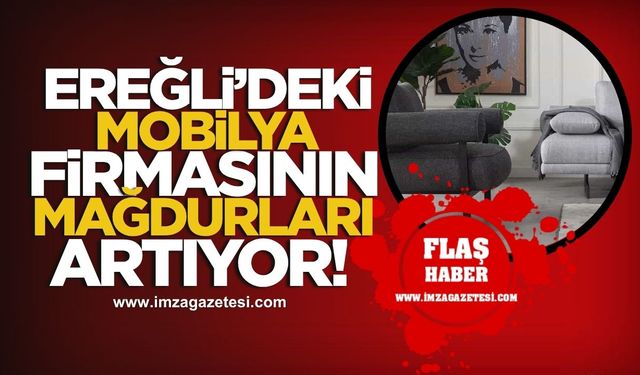 Ereğli'deki mobilya firmasının mağdurları artıyor! “Ürünleri sorunlu, ilgilenen yok!”