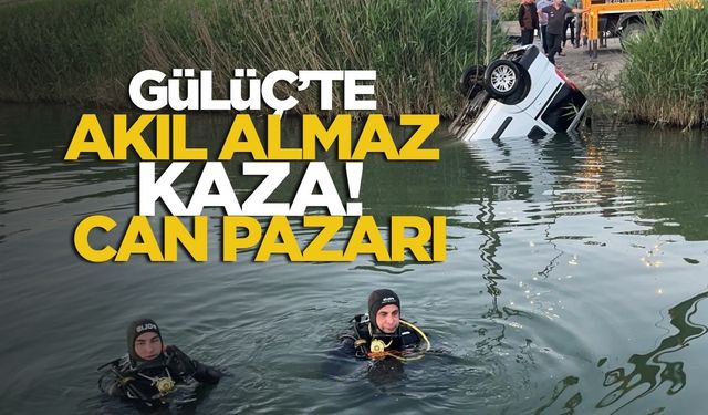 Gülüç'te akıl almaz kaza! can pazarı!