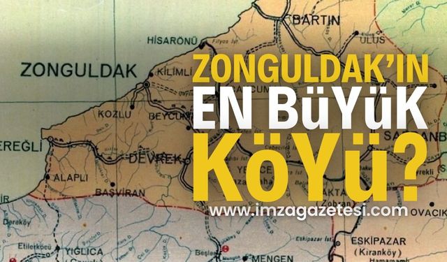 Zonguldak'ın En Büyük Köyü! | Zonguldak haber