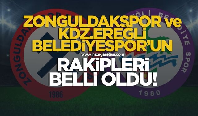 Zonguldakspor ve Kdz.Ereğli Belediyespor’un grubu ve rakipleri belli oldu