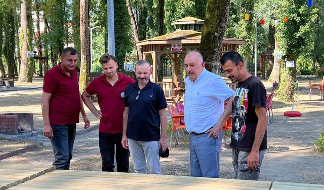 Gökçebey Belediyesi'nden Atatürk Kent Ormanı'na Yeni Dokunuşlar...