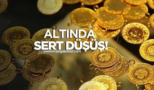 Altında Sert Düşüş!